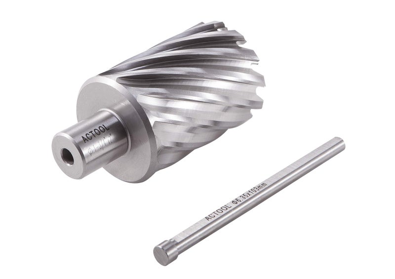 ACTOOL 1-3/4" Diameter Ã— 2" Depth of Cut HSS ANNULAR Cutter with 3/4'' Weldon Shank - Image 3